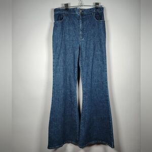Show Me Your MuMu Denim Wide Leg Jeans Size 31
